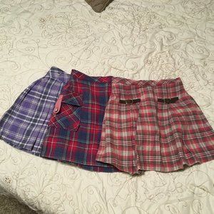 Little girl's skirt with panties